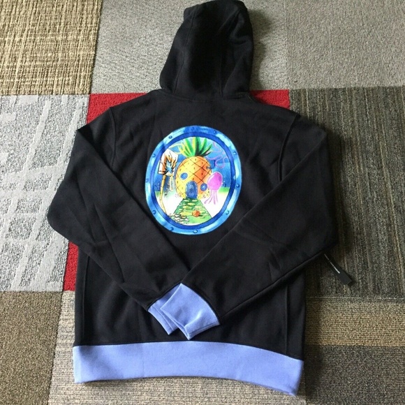 men nike spongebob hoodie